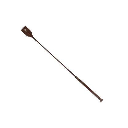 Velari - Jumping Whip Guidance Leather Grip - 65cm