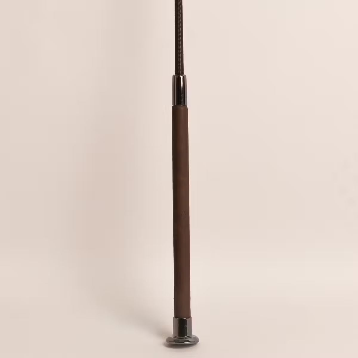 Velari - Jumping Whip Guidance Leather Grip - 65cm