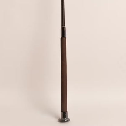 Velari - Jumping Whip Guidance Leather Grip - 65cm