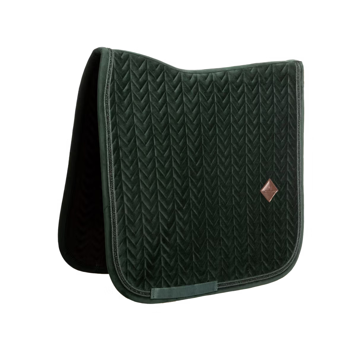 Kentucky Saddle Pad Velvet Mini Pearls - Dressage