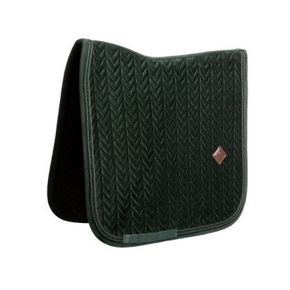 Kentucky Saddle Pad Velvet Mini Pearls - Dressage