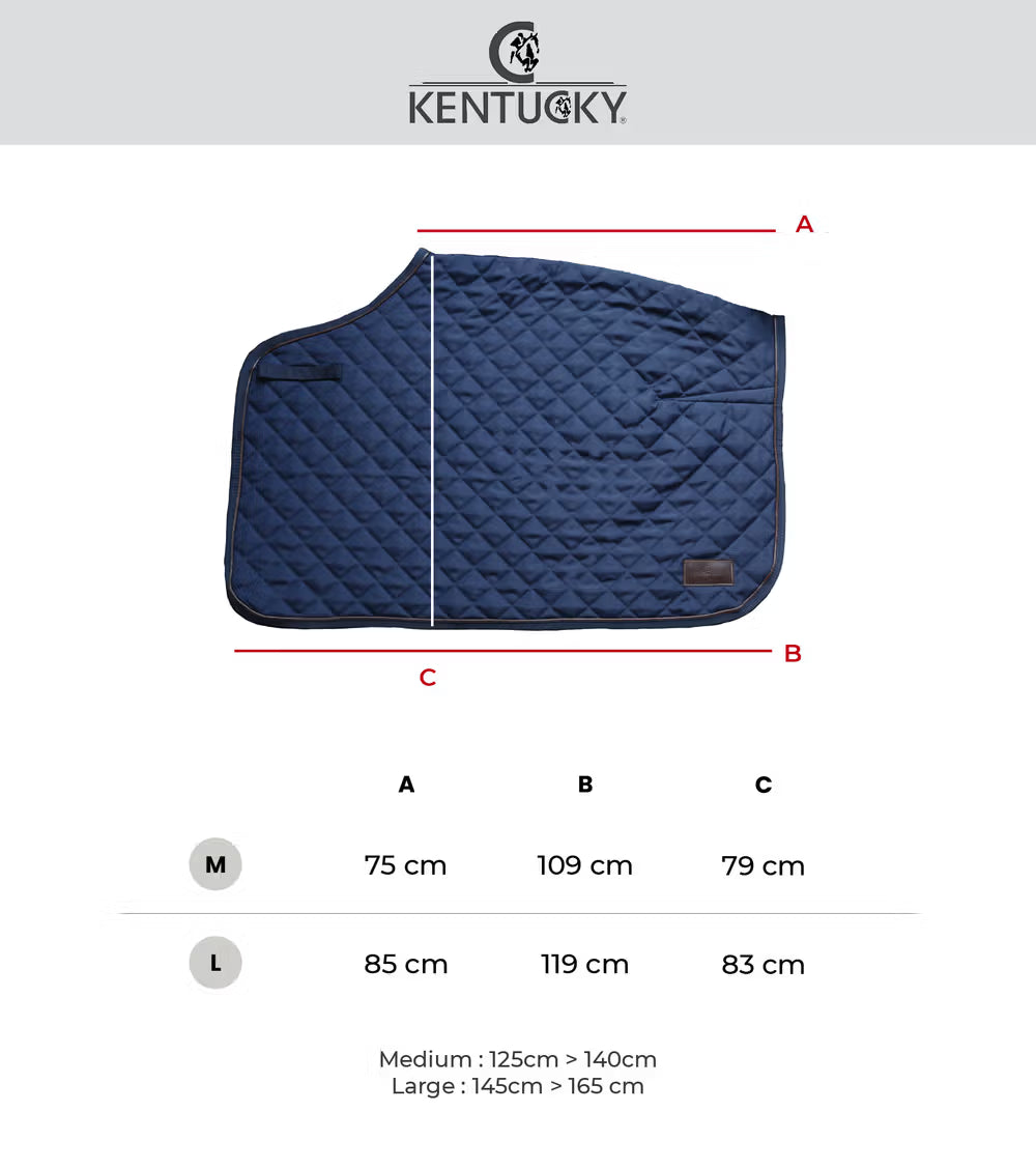 Kentucky Quarter Rug Heavy Fleece - Check Print