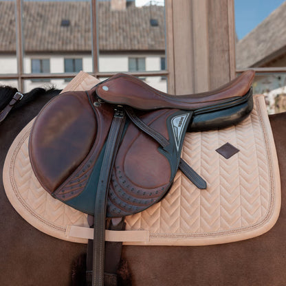 Kentucky Saddle Pad Velvet Mini Pearls - Jumping