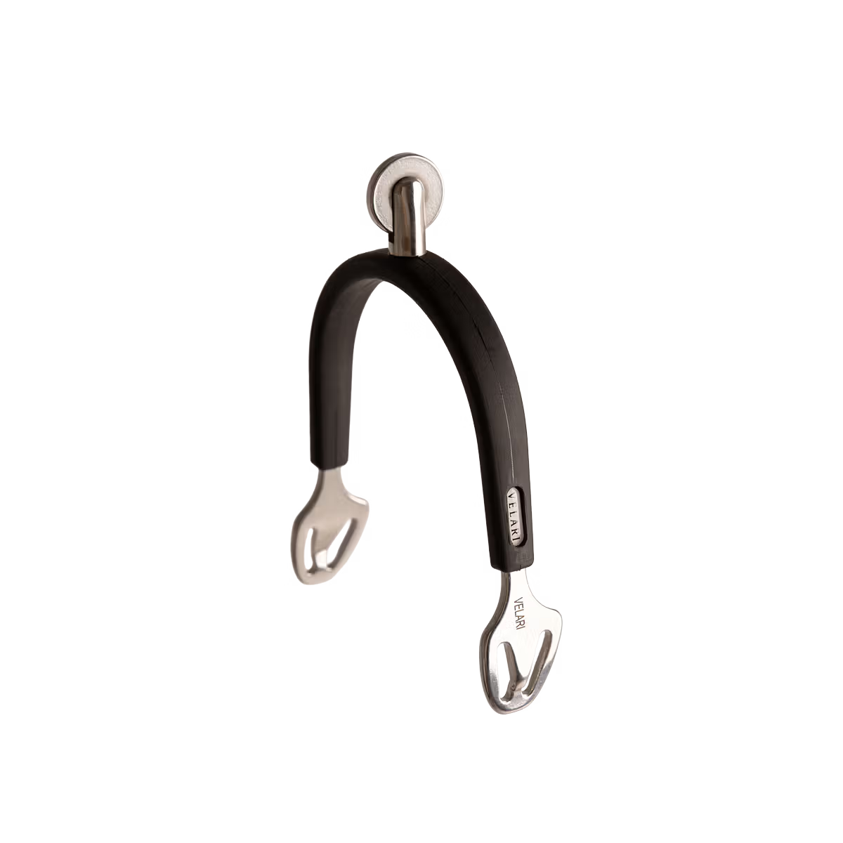 Velari Spurs - Stainless Steel with Rubber Large Wheel Rowell