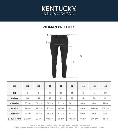 Kentucky Miami Women Breeches - Full Grip - Navy & Black