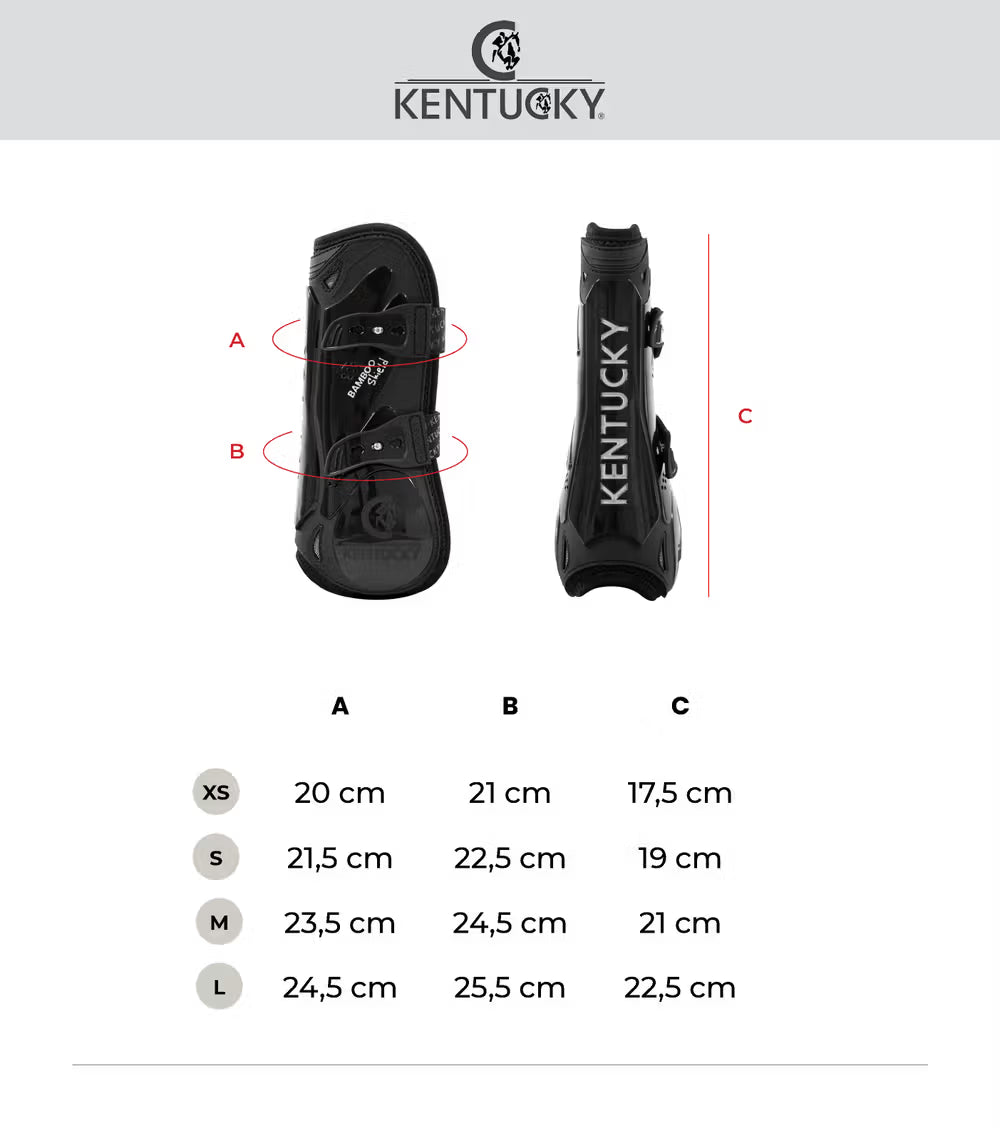 Kentucky Tendon Boots Bamboo Elastic