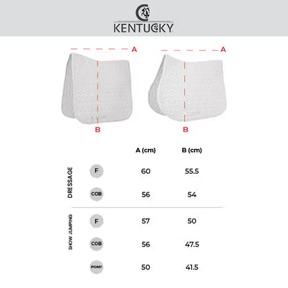 Kentucky Saddle Pad Velvet - Jumping