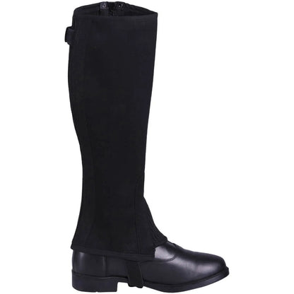 QHP Suede Chap - Youth - Size 6 & 10 Years Black Only