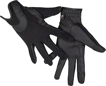HKM Riding Gloves - Grip Mesh