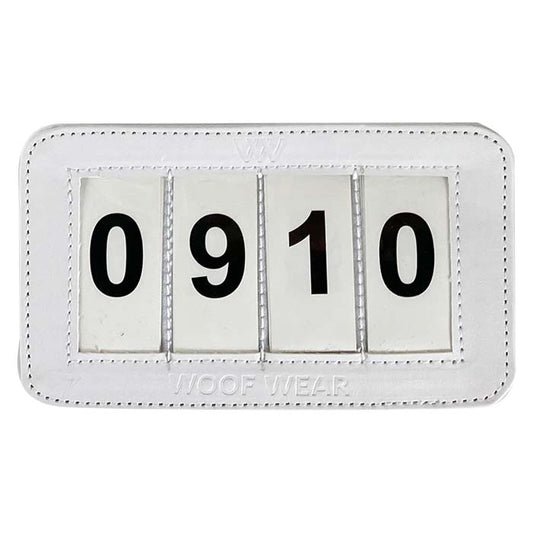 Woof Wear Saddlecloth Number Holder