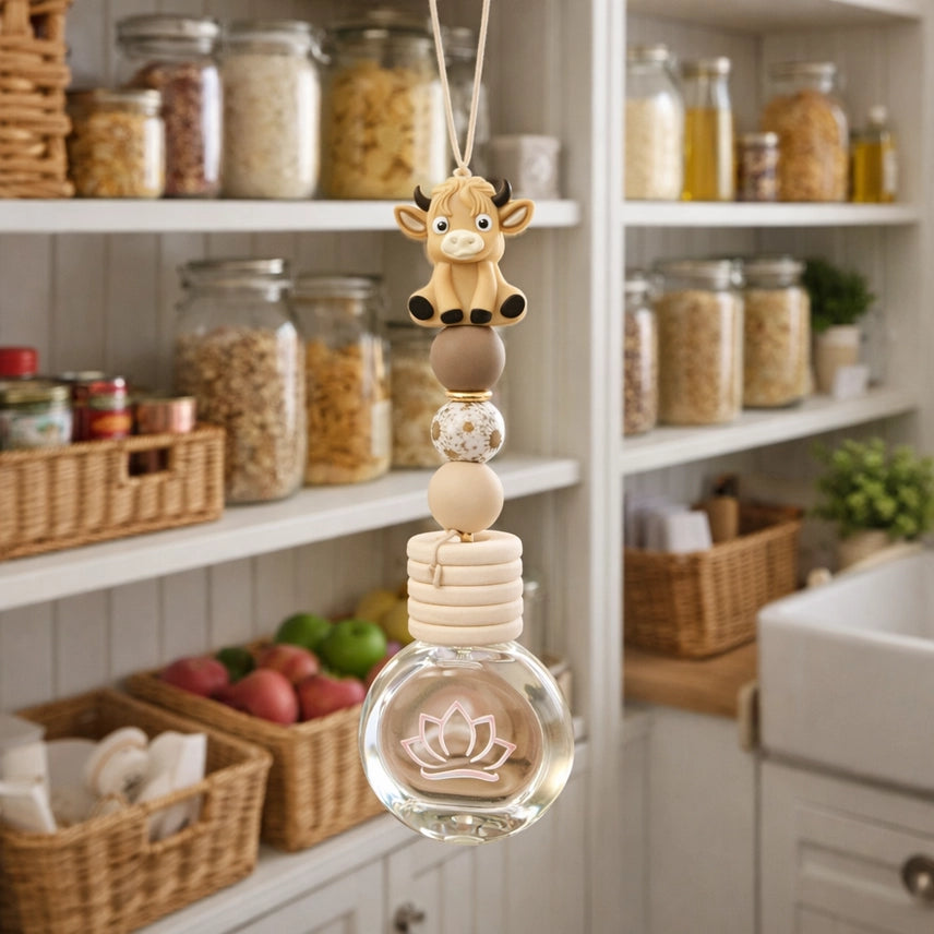 Lys Coccinelle Fragrances - Cow Car Diffuser with Refill - Lychee & Guava Sorbet