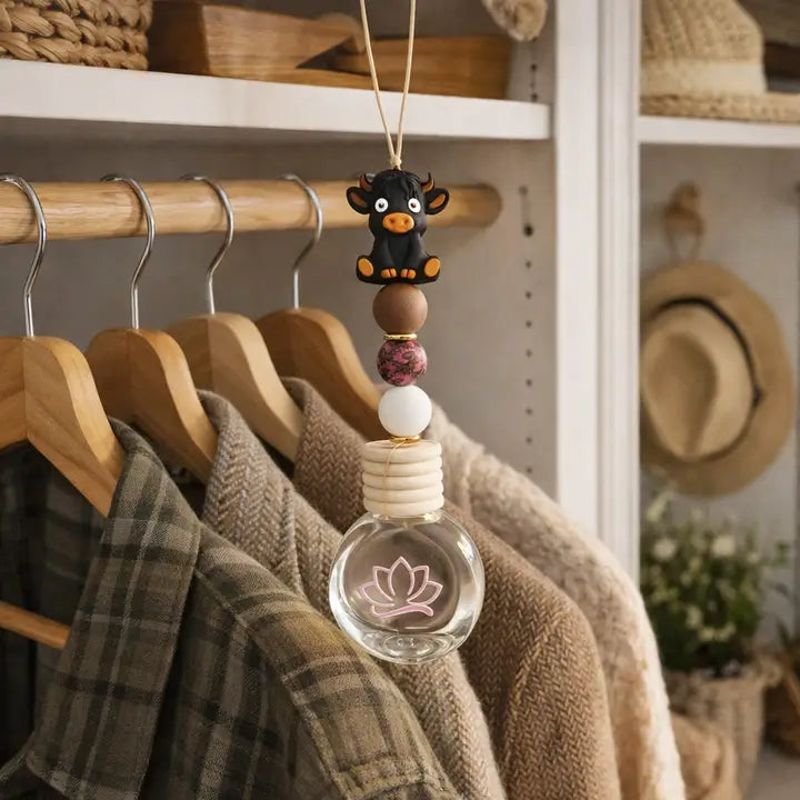 Lys Coccinelle Fragrances - Cow Car Diffuser with Refill - Lychee & Guava Sorbet