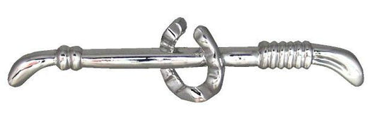 Tulmur Small Horseshoe on Crop Tie/Stock Pin