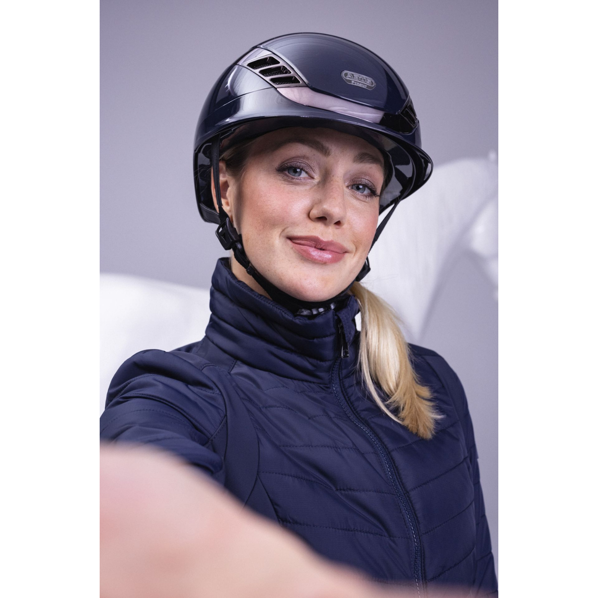 Abus Pikeur AirLuxe Chrome - Midnight Blue