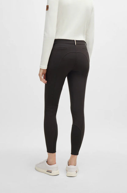 Boss Equestrian Ladies Hazel Knee Grip Breeches - Black