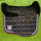 Mattes Saddle Pad Eurofit - Velvet, 3 Binding, Sheepskin Top & Bottom