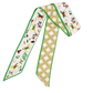 BRADEY Horse Design Twilly Scarf, Hair or Handbag Tie - 85x5cm
