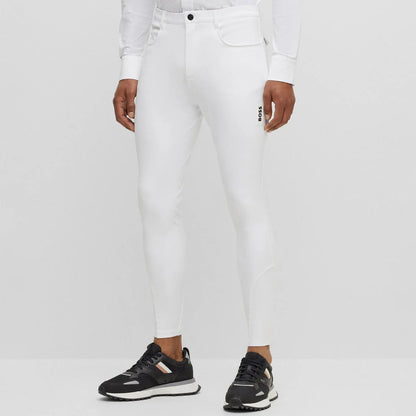 Boss Equestrian Men's James Knee Grip Breech - White