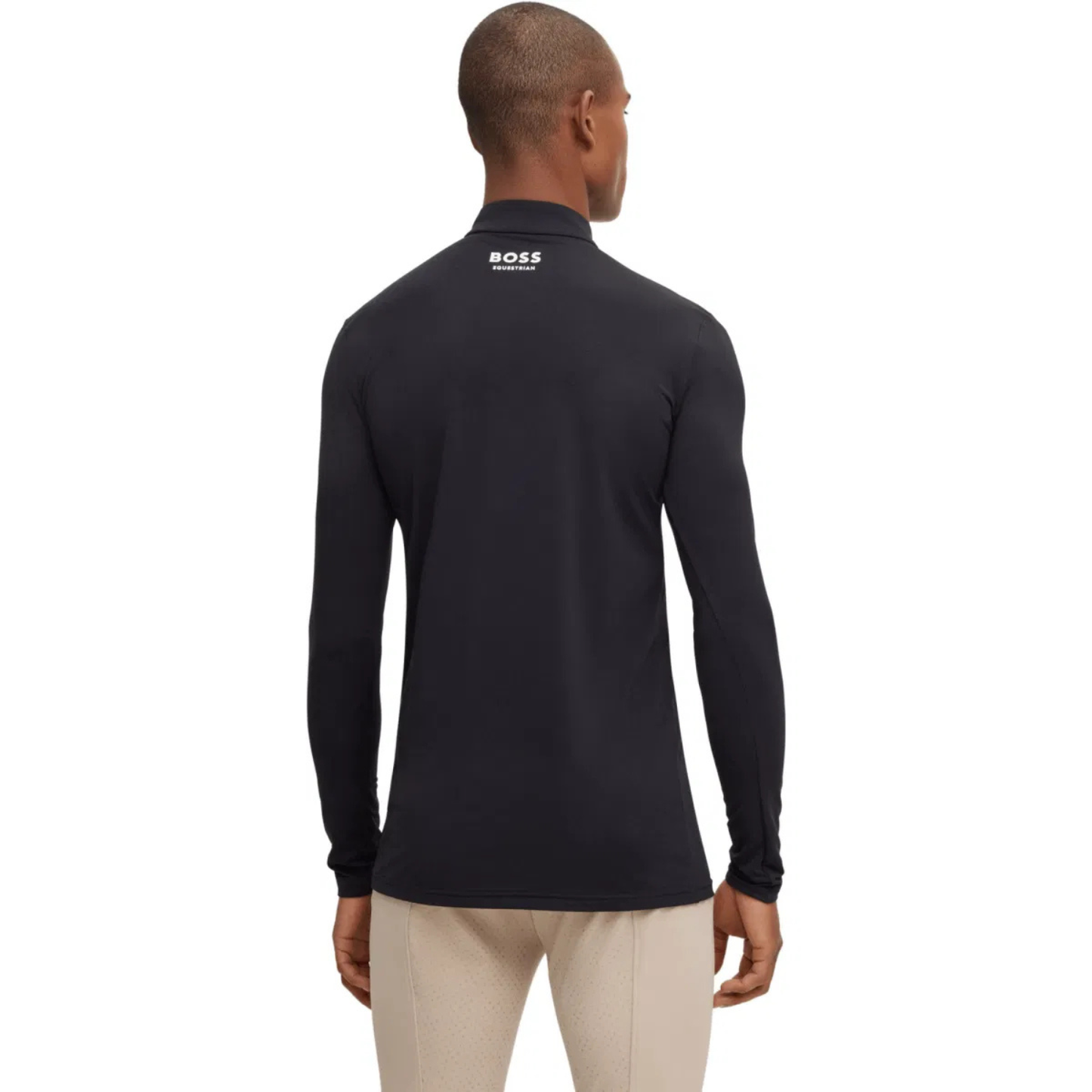 Boss Equestrian Men's Ethan Signature Stripe Training Shirt