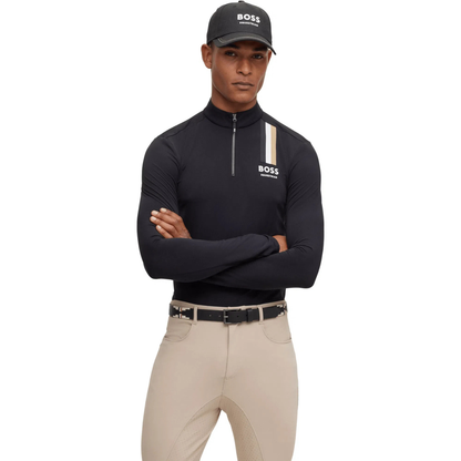 Boss Equestrian Men's Ethan Signature Stripe Training Shirt