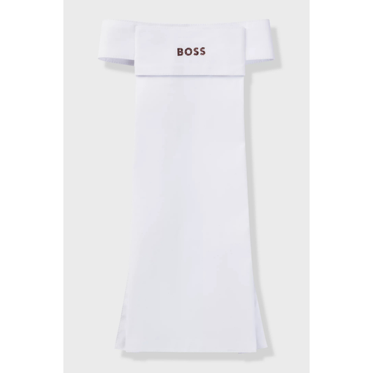 Boss Equestrian One-Piece Plastron (Stock) with Glitter Logo (Black)