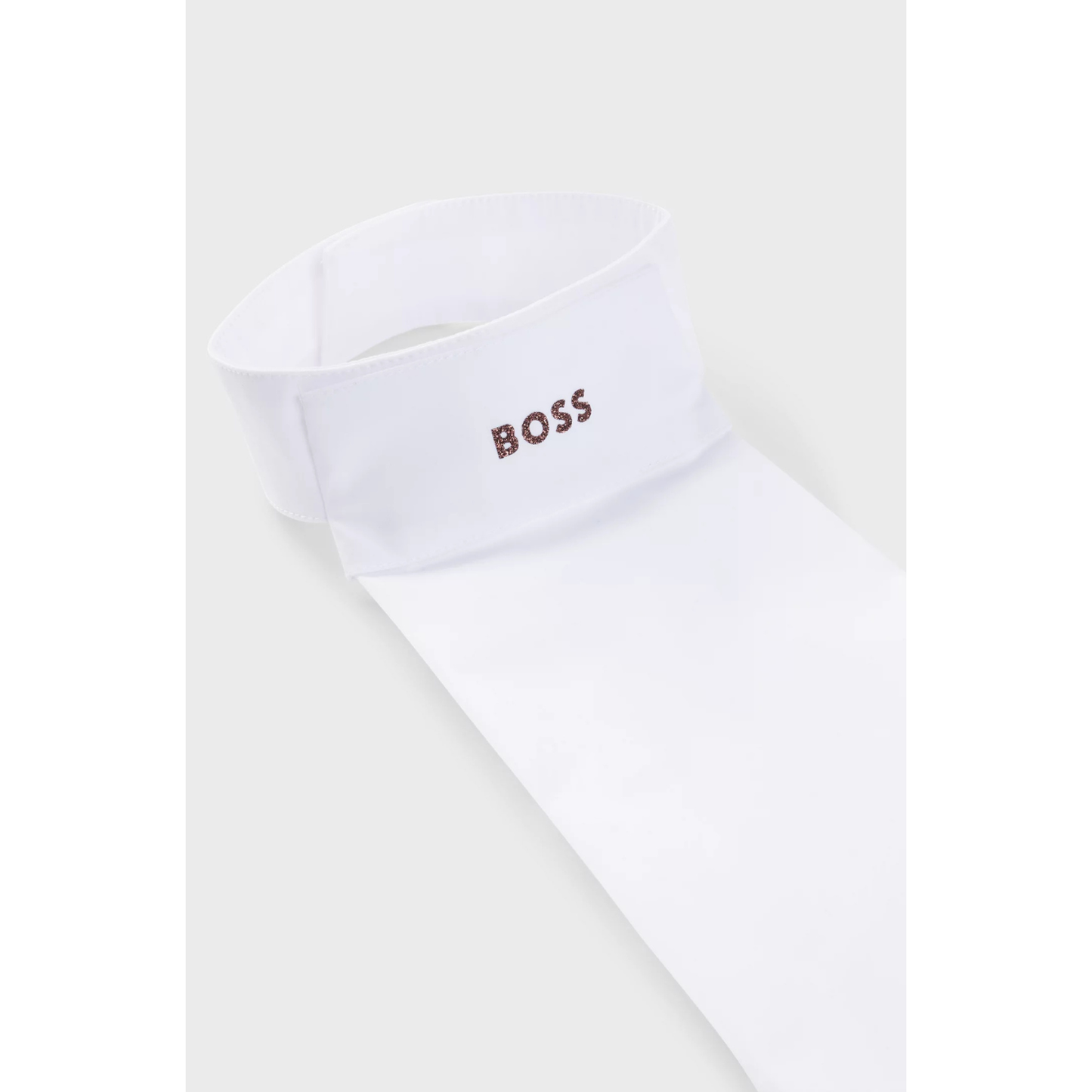 Boss Equestrian One-Piece Plastron (Stock) with Glitter Logo (Black)