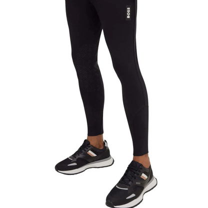 Boss Equestrian Men's James Knee Grip Breech - Summer - Black and Sky Captain (Navy)