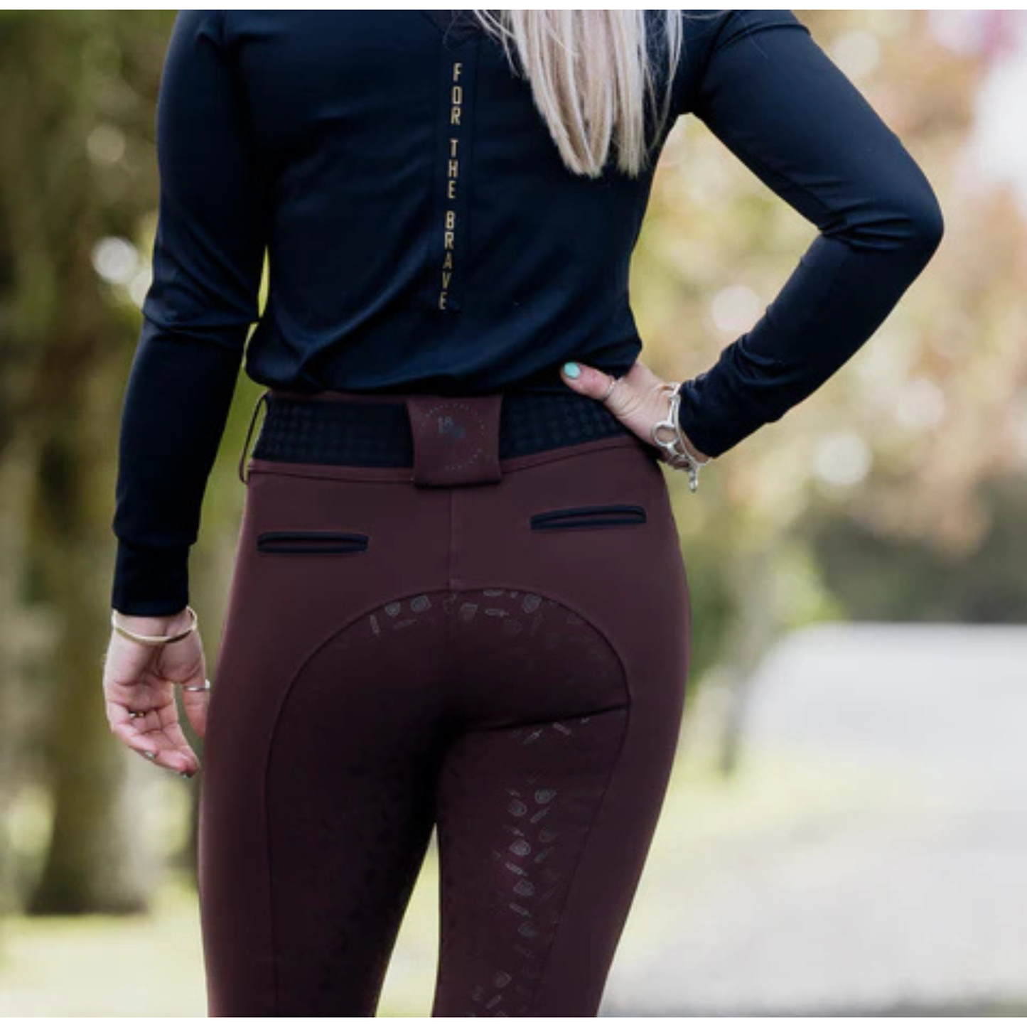 The Brave Pants Co. DW Endura Chocolate Dream Breech - Full Seat