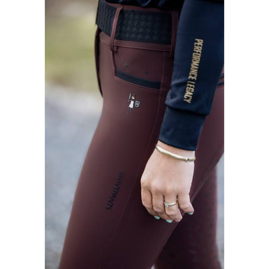 The Brave Pants Co. DW Endura Chocolate Dream Breech - Full Seat