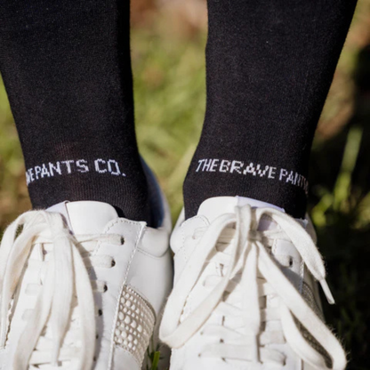 The Brave Pants Co. Team Socks - Navy/Beige