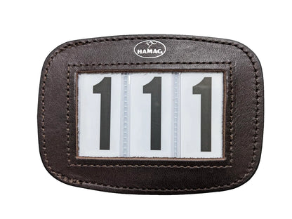 Hamag Leather Saddlecloth Number Holders (Pair)