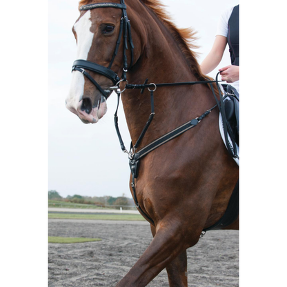 Catago Breastplate with Martingale - Size Full Black Only