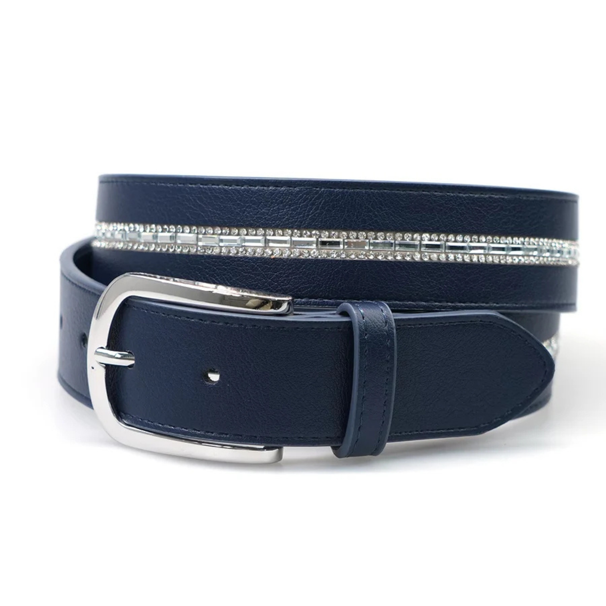 Cavaleira Equestrian Limited Edition Belt - Midnight Crystal Clear