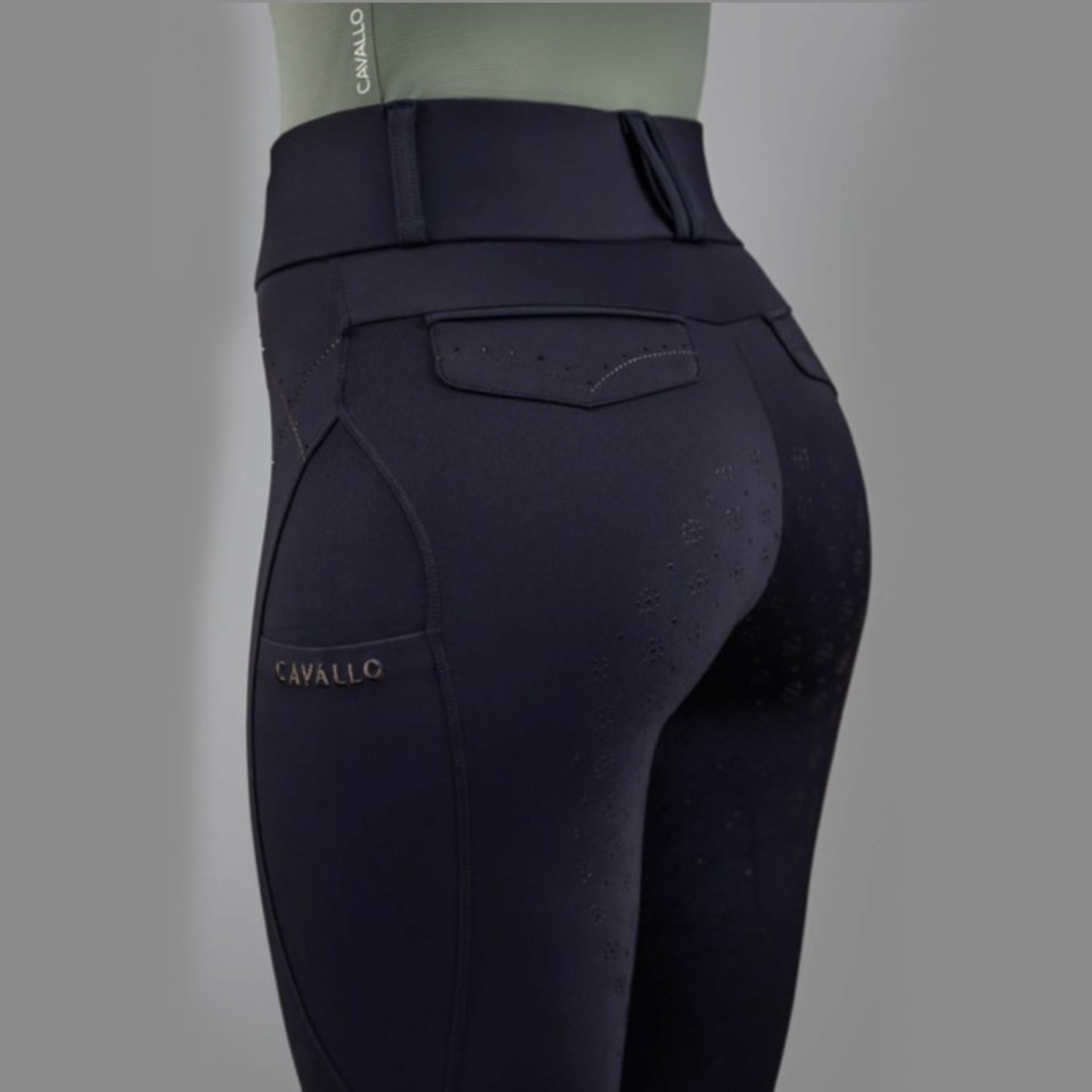 Cavallo CavalCandera Grip Mobile - Dark Blue, Schwarz (Black) & Pearl Grey