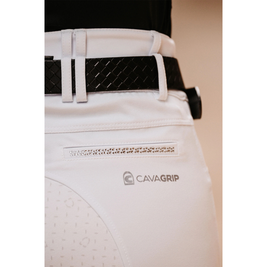 Cavallo CavalCeline X Grip Full Seat Breech - White