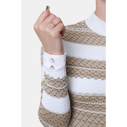 Fleur De Lys Chamomile LS Shirt - Cream - ON ORDER - DUE MID AUGUST