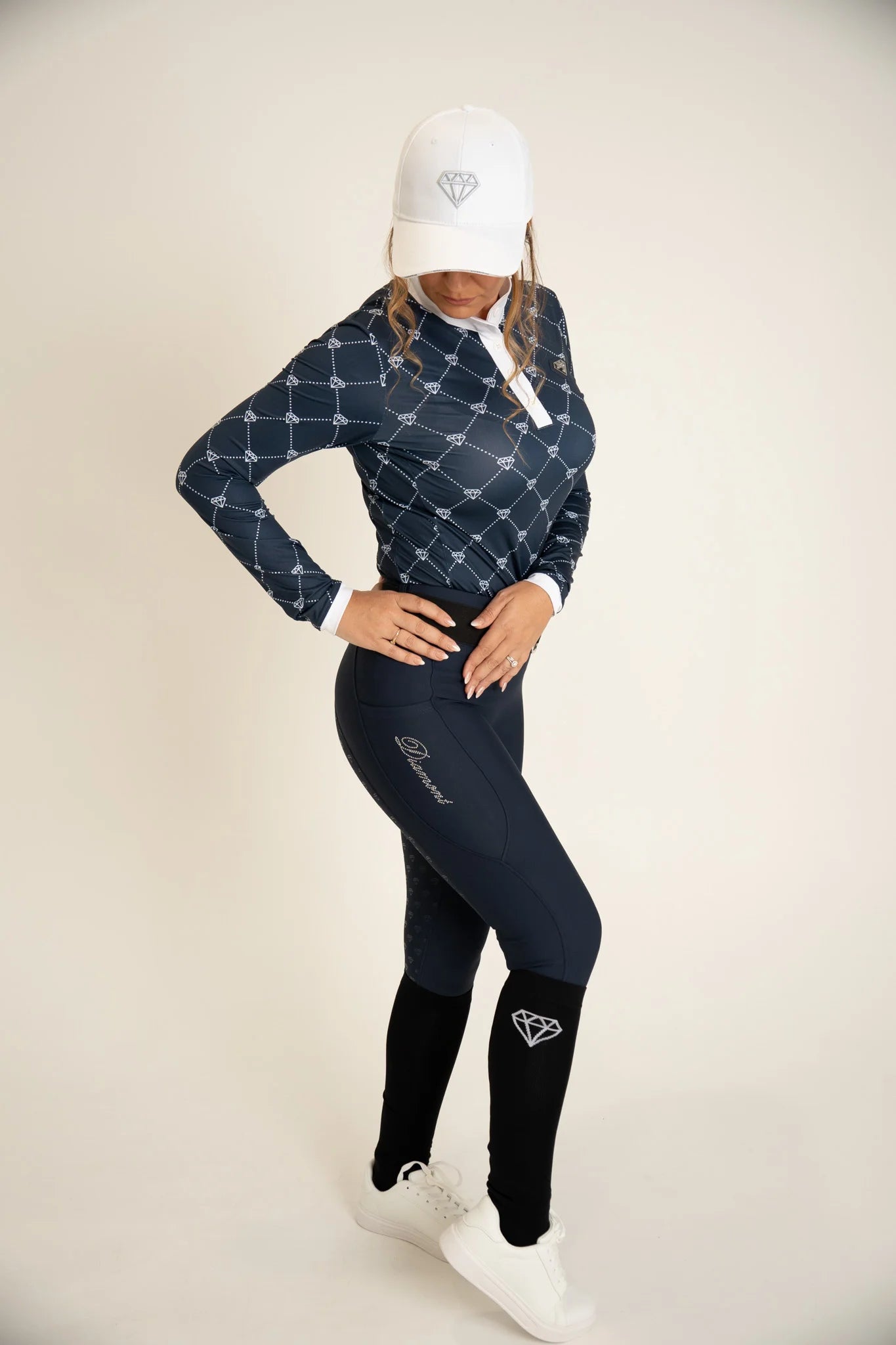 Diamont Equestrian DiamontLife LS Riding Base Layer