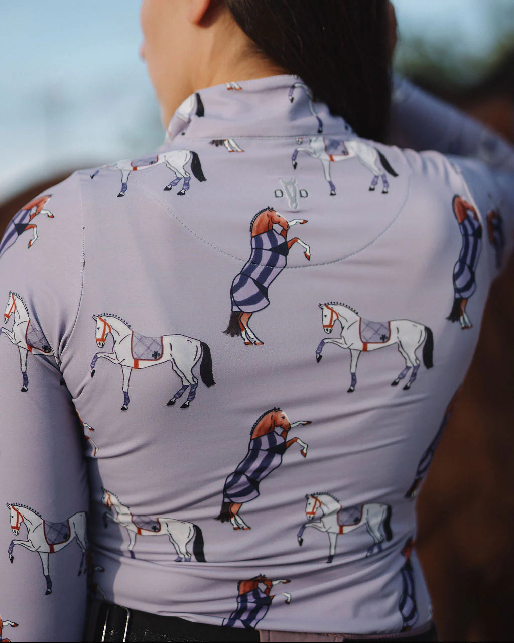 Deinhardt Designs PURPLE PONY CLUB Long Sleeved Training Shirt - PRE-ORDER