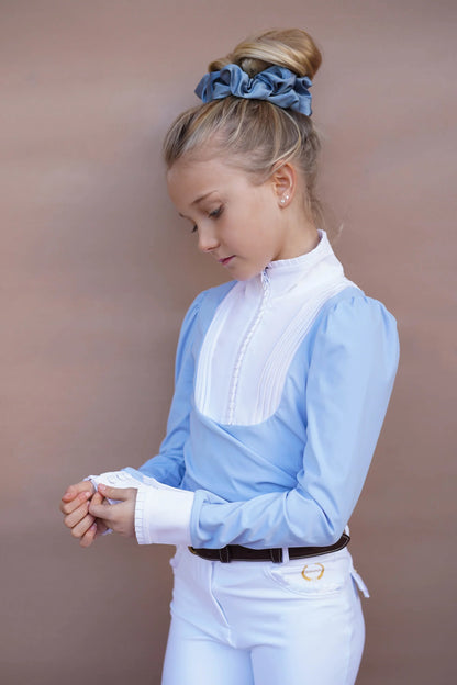 Joline Josephine Show Shirt Long Sleeve - Light Blue - PRE-ORDER
