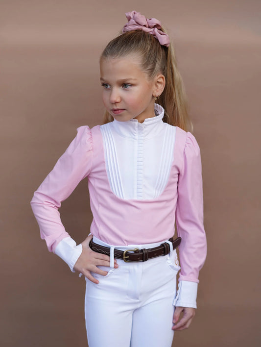 Joline Josephine Show Shirt Long Sleeve - Light Pink - PRE-ORDER