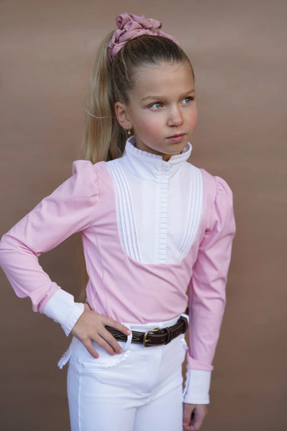 Joline Josephine Show Shirt Long Sleeve - Light Pink - PRE-ORDER