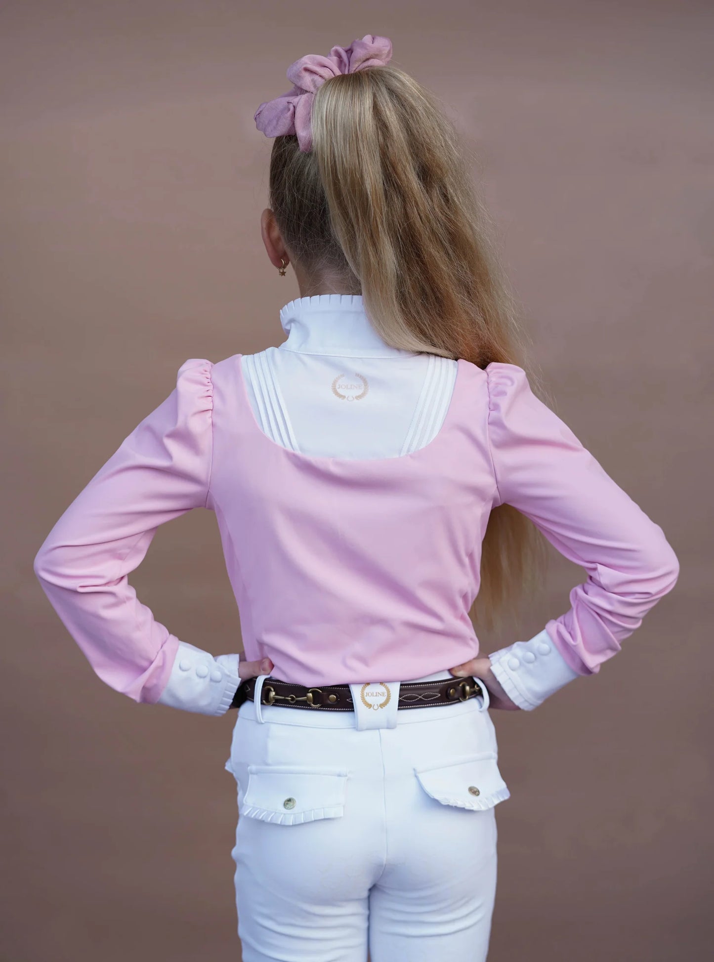 Joline Josephine Show Shirt Long Sleeve - Light Pink - PRE-ORDER