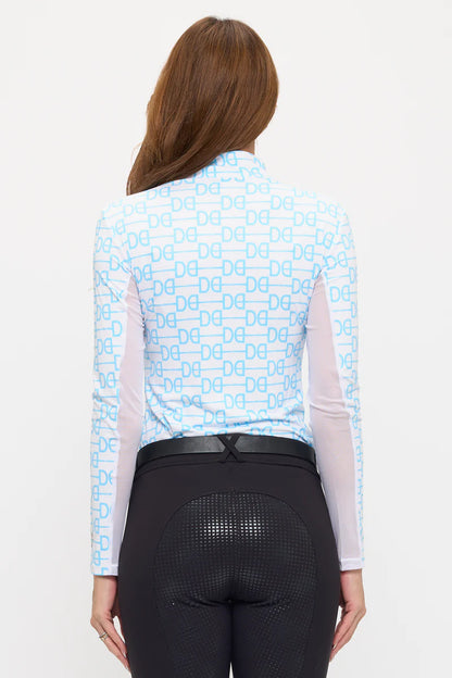 Dancing Equestrian Signature DE Sunshirt - Ice Blue