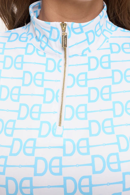 Dancing Equestrian Signature DE Sunshirt - Ice Blue