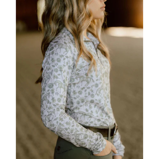 Deinhardt Designs EVERGREEN Long Sleeved Training Shirt