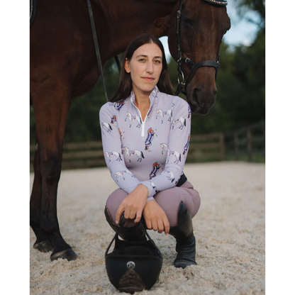 Deinhardt Designs PURPLE PONY CLUB LS Signature Sunshirt