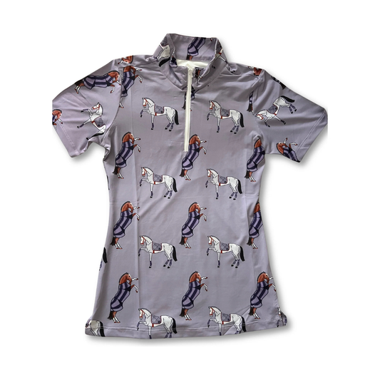 Deinhardt Designs PURPLE PONY CLUB Short Sleeve Training Shirt