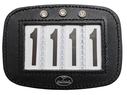 Hamag Leather Saddlecloth Number Holders (Pair)