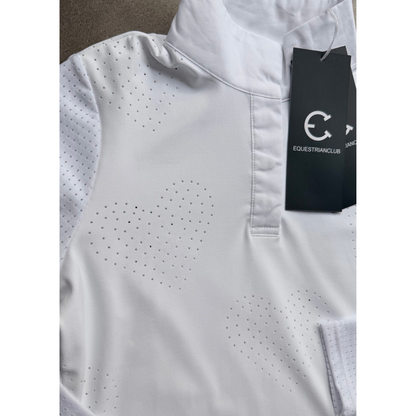 Equestrian Club Heart LS Show Shirt - ON ORDER DUE END OF OCTOBER