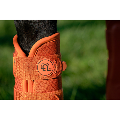 Eskadron 1200D Sparkle Tendon Boots Platinum